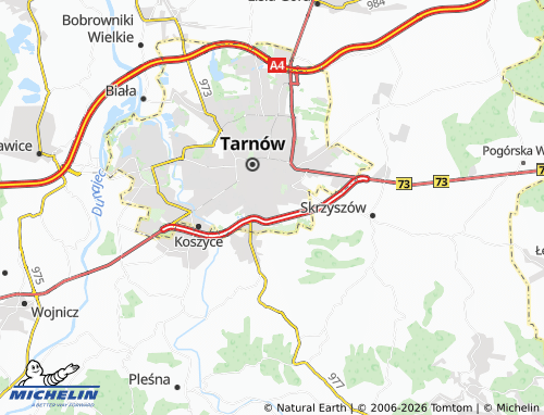 MICHELIN Gumniska map - ViaMichelin