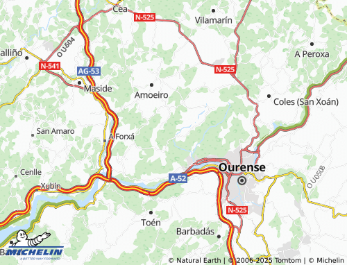 MICHELIN Vilariño map - ViaMichelin