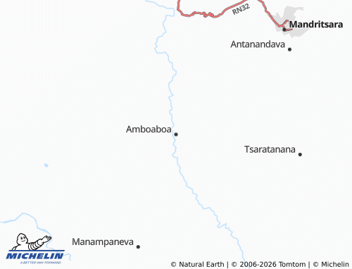 MICHELIN Amboaboa map - ViaMichelin