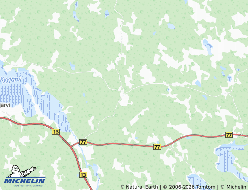 MICHELIN Kumpula map - ViaMichelin