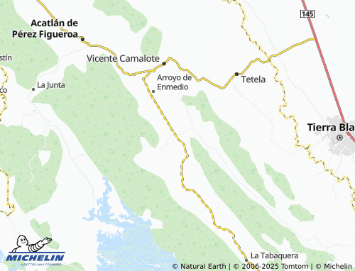MICHELIN La Selva Primera map - ViaMichelin