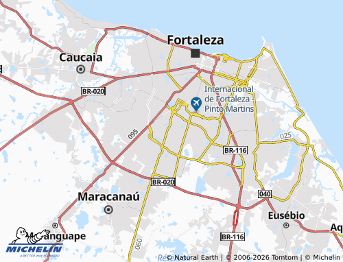 Mappa MICHELIN Maraponga - ViaMichelin