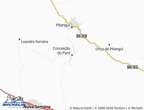 Mappa MICHELIN Conceição do Pará - ViaMichelin
