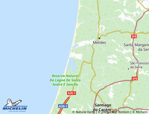 Mapa MICHELIN Paio - ViaMichelin
