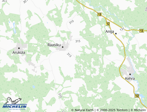 MICHELIN Linnakse map - ViaMichelin