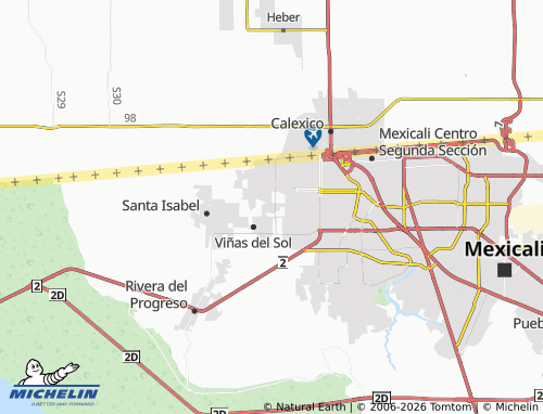 Mapa MICHELIN Palmar de Orizaba - ViaMichelin
