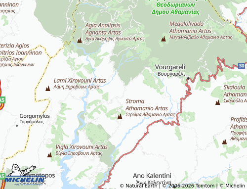 Carte MICHELIN Kypseli - ViaMichelin