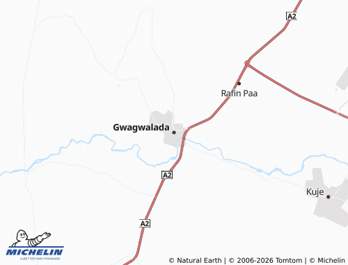Mapa MICHELIN Gwagwalada - ViaMichelin