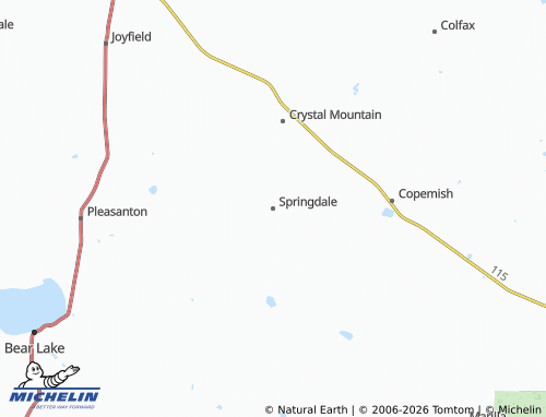 Mappa MICHELIN Springdale - ViaMichelin