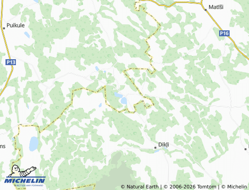 Mapa MICHELIN Ozolmuiža - ViaMichelin