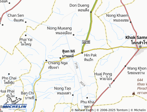 Carte MICHELIN Ban Kluai - ViaMichelin