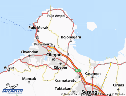 Mappa MICHELIN Kertasana - ViaMichelin