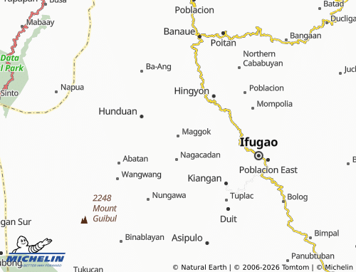 MICHELIN Maggok map - ViaMichelin