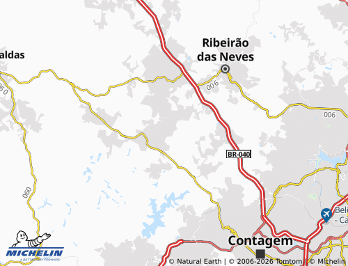 MICHELIN Estaleiro map - ViaMichelin