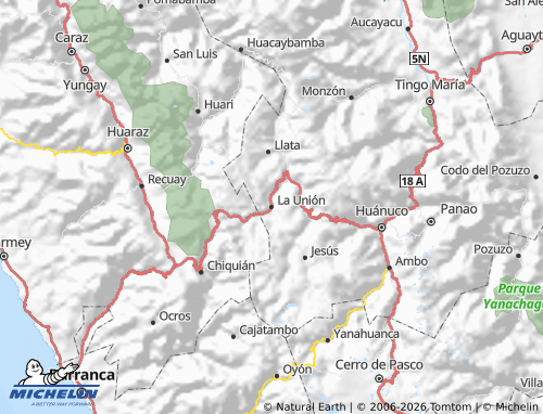Carte MICHELIN Dos de Mayo - ViaMichelin