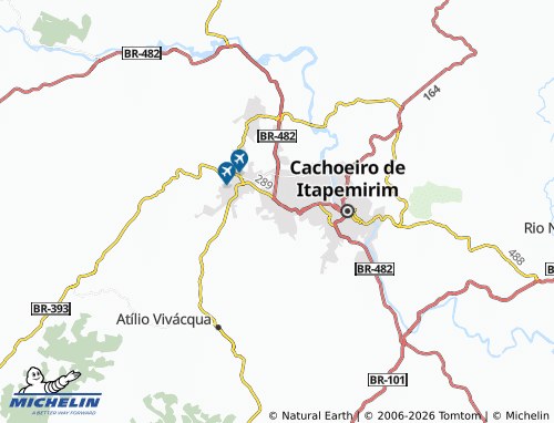 MICHELIN Boa Esperança map - ViaMichelin