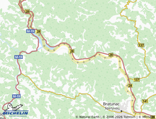 Mapa MICHELIN Velika Reka - ViaMichelin