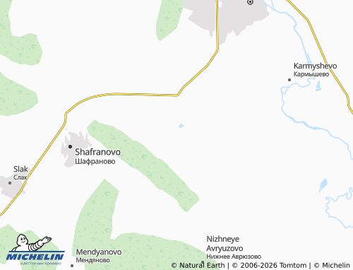 MICHELIN-Landkarte Uvarovka - ViaMichelin