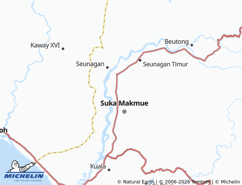 Mapa MICHELIN Meureubo - ViaMichelin