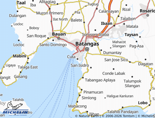 MICHELIN Cuta map - ViaMichelin
