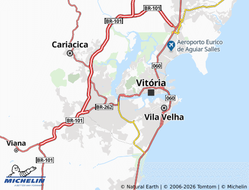Carte MICHELIN Vila Rubim - ViaMichelin