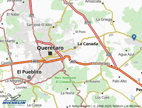 Mappa MICHELIN Residencial del Parque, Mascardi Residencial - ViaMichelin