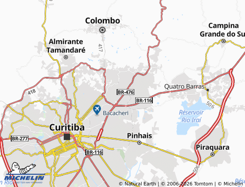 MICHELIN Rio Verde map - ViaMichelin