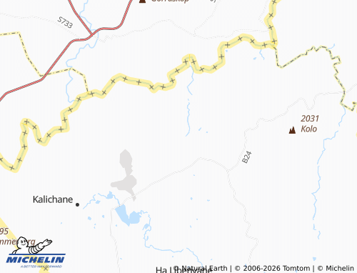 Mapa MICHELIN Ha Moeletsi - ViaMichelin