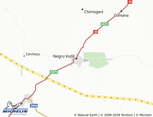 MICHELIN-Landkarte Negru Vodă - ViaMichelin