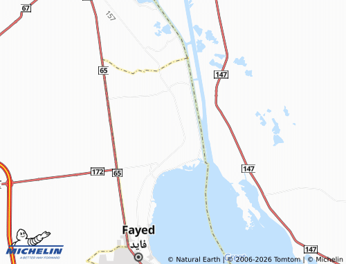 Mapa MICHELIN Ezbat Arab al-'Ayayidah - ViaMichelin