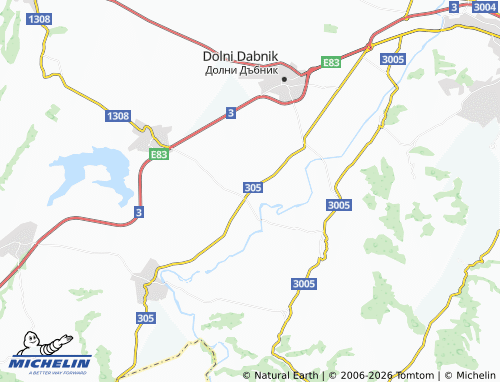 MICHELIN Krushovitsa map - ViaMichelin