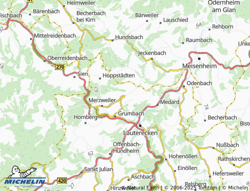 Mapa MICHELIN Kappeln - ViaMichelin