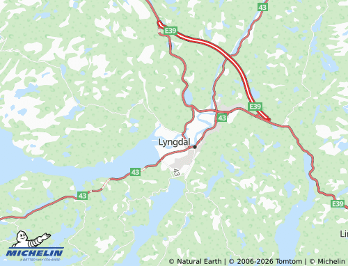 MICHELIN-Landkarte Årnes - ViaMichelin