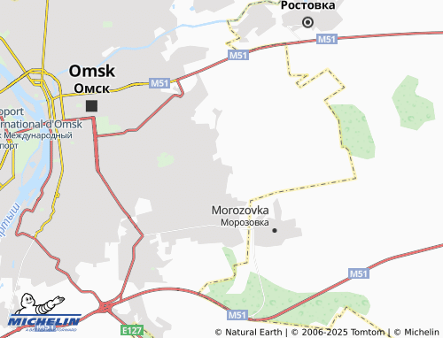 MICHELIN Zheleznodorozhnik SNT poselok map - ViaMichelin