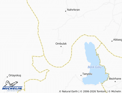 MICHELIN Ombulak map - ViaMichelin