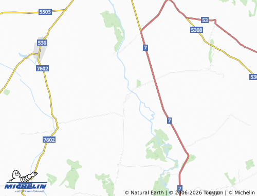 MICHELIN Tenevo map - ViaMichelin