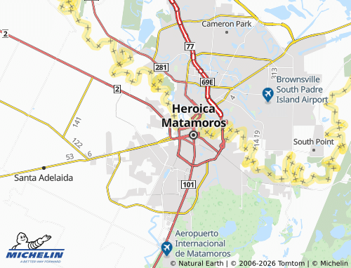 Mappa MICHELIN Lázaro Cárdenas - ViaMichelin