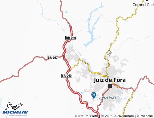 Mapa MICHELIN Nova Era - ViaMichelin
