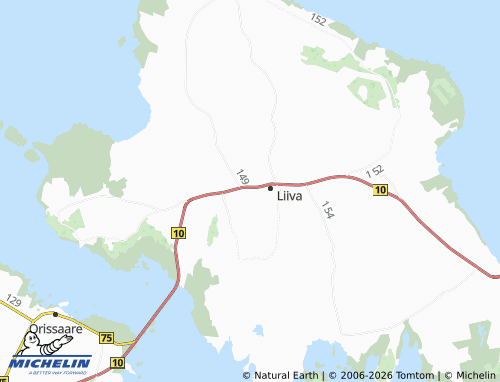 MICHELIN-Landkarte Viira - ViaMichelin