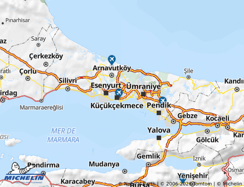 MICHELIN Bağcılar map - ViaMichelin