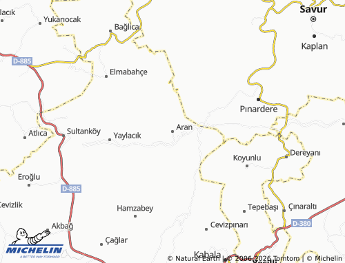 Mappa MICHELIN Aran - ViaMichelin