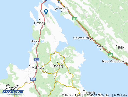 Mapa MICHELIN Klimno - ViaMichelin