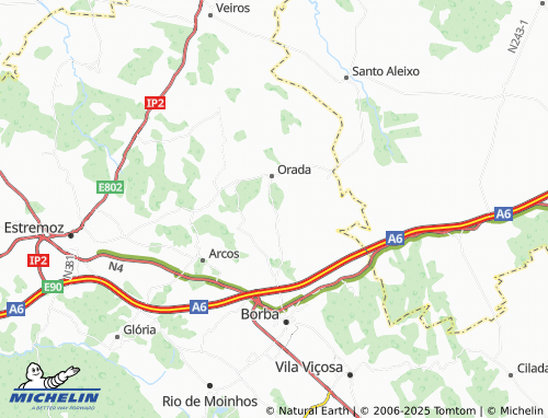 Carte MICHELIN Pizão - ViaMichelin