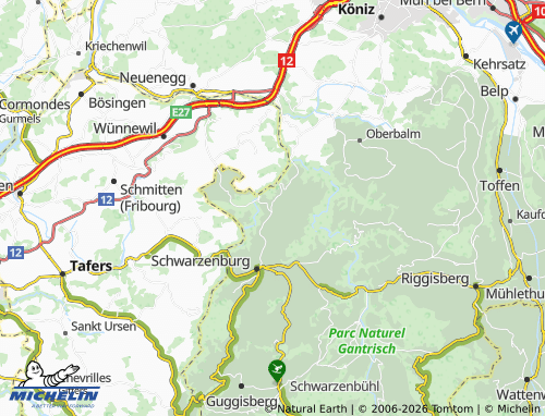 MICHELIN Lanzenhäusern map - ViaMichelin