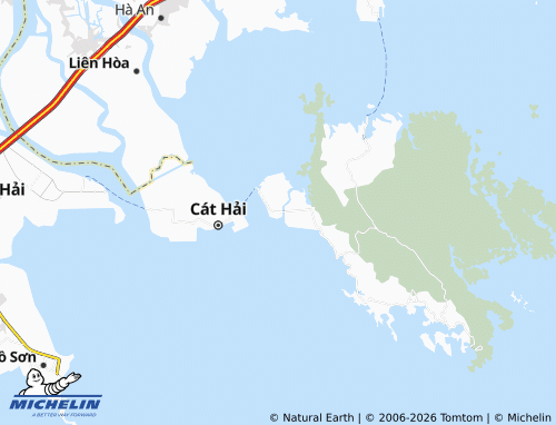 Mappa MICHELIN Phù long - ViaMichelin