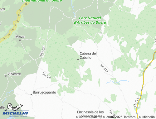 MICHELIN-Landkarte Cabeza del Caballo - ViaMichelin