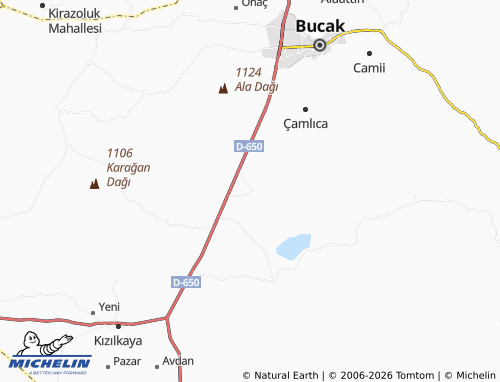 Kaart MICHELIN Susuz - ViaMichelin