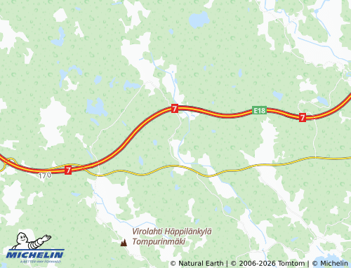 Mapa MICHELIN Piispa - ViaMichelin