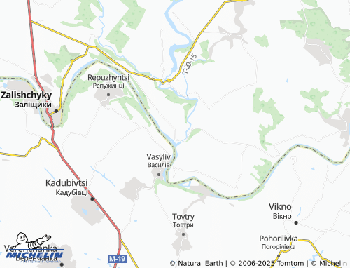 MICHELIN Horodok map - ViaMichelin