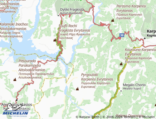 MICHELIN Isomata map - ViaMichelin